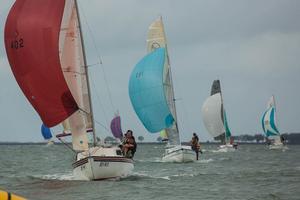 Lowana V leading the charge - RL24 Australian Championship photo copyright Julie Geldard VidPicPro.com taken at  and featuring the  class