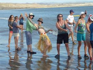 Baja Ha-Ha tug of war photo copyright Sylvia Stewart Stompe taken at  and featuring the  class
