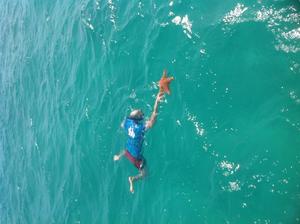 Snorkeling at Current Cut. - Eleuthera, Bahamas - A tiny chain of islands photo copyright Clarity Nicoll taken at  and featuring the  class