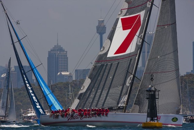 Wild Oats XI used CT-Sailbattens all her three Sydney to Hobart line honours wins. ©  Rolex / Carlo Borlenghi http://www.carloborlenghi.net