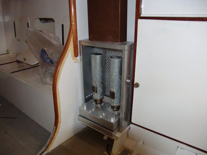 The fuel heater on which Sir Francis was reliant in the Southern climes. © Richard Gladwell www.photosport.co.nz