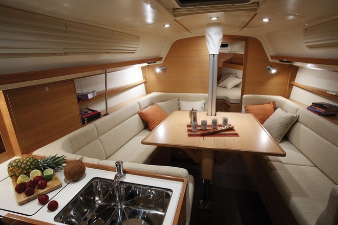 The Elan 340’s saloon © Elan http://navsail.com.au