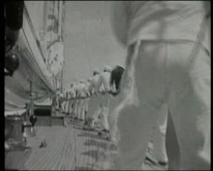 The House of the America&rsquo;s Cup takes you on board the J-class during racing showing original film footage. photo copyright Mediawave taken at  and featuring the  class