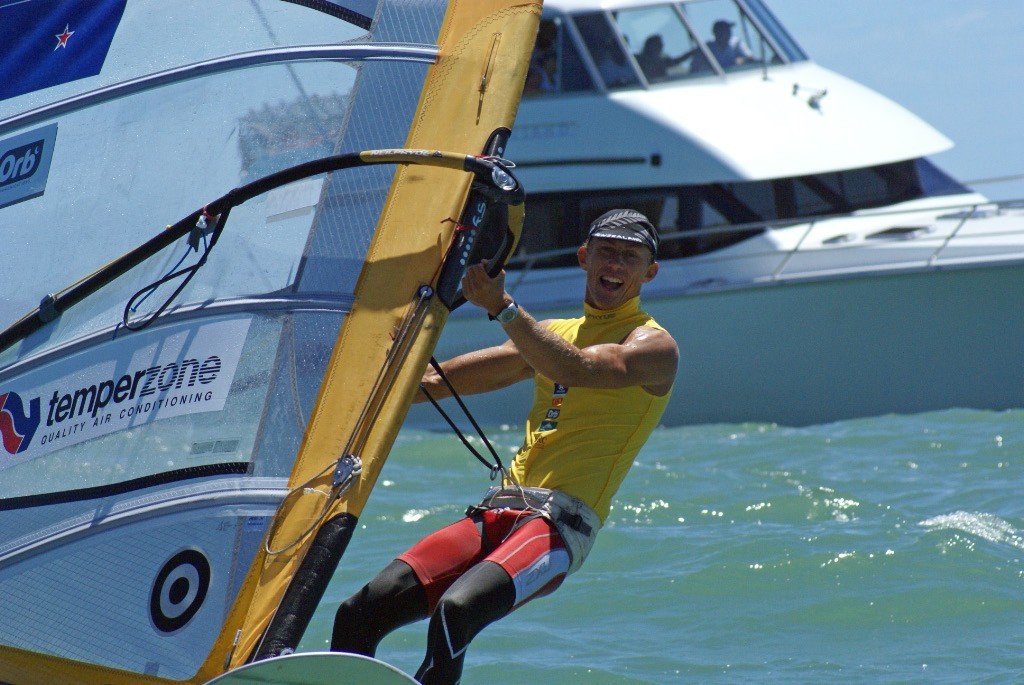 Tom Ashley (NZL), 2008 RS:X World Champion © Richard Gladwell www.photosport.co.nz