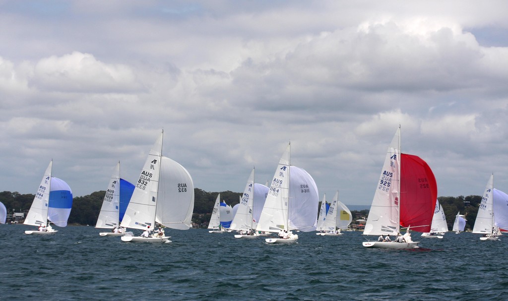 Final race of the Murphy & Nye 2010 Etchells Australian Championship  
 photo copyright Sail-World.com /AUS http://www.sail-world.com taken at  and featuring the  class