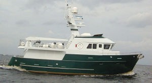 Near sinking, but helped to safety by Marine Police © SW