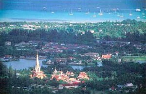 Chalong Bay with yachts © SW