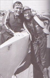 Rex Sellers and Chris Timms (right) after ther Gold medal win in the 1984 Olympics. They won silver at the 1988 Olympics. photo copyright NZOCG taken at  and featuring the  class