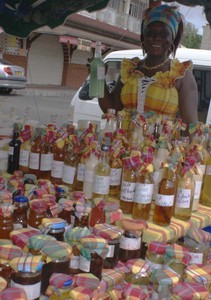 03 Local rum St Francois market photo copyright Ian & Andrea Treleaven taken at  and featuring the  class