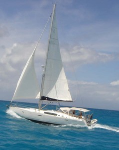 05 Finisterre in beautiful seas photo copyright Ian & Andrea Treleaven taken at  and featuring the  class