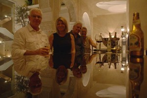 The team enjoying the bar Riad Fes photo copyright Ian & Andrea Treleaven taken at  and featuring the  class