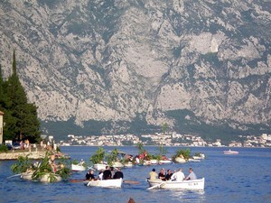 Annual festival at Perast making their way out to Our Lady of the Rock photo copyright Yacht Balvenie taken at  and featuring the  class