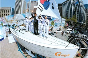 Korea - boating growth coming photo copyright SW taken at  and featuring the  class