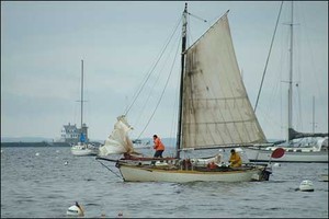 Plumbelly - sturdy little 26ft sloop photo copyright SW taken at  and featuring the  class