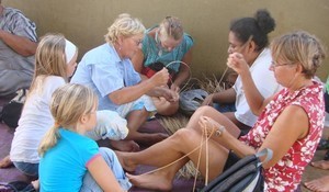 web Olivia teaching basket work photo copyright BW Media taken at  and featuring the  class
