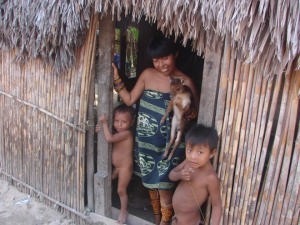 web San Blas family with pet deer photo copyright BW Media taken at  and featuring the  class