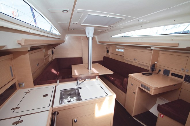 Elan 350 cruising interior  © Elan Marine
