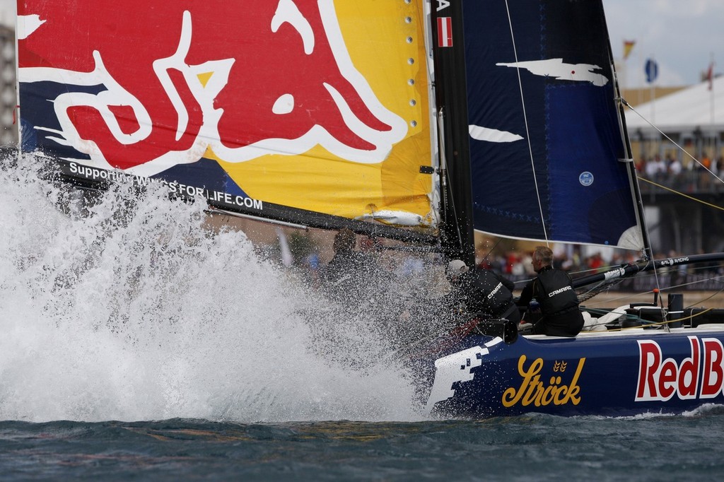 Red Bull on Day 2 of the Extreme 40 Sailing Series Almeria © Paul Wyeth / OC Events