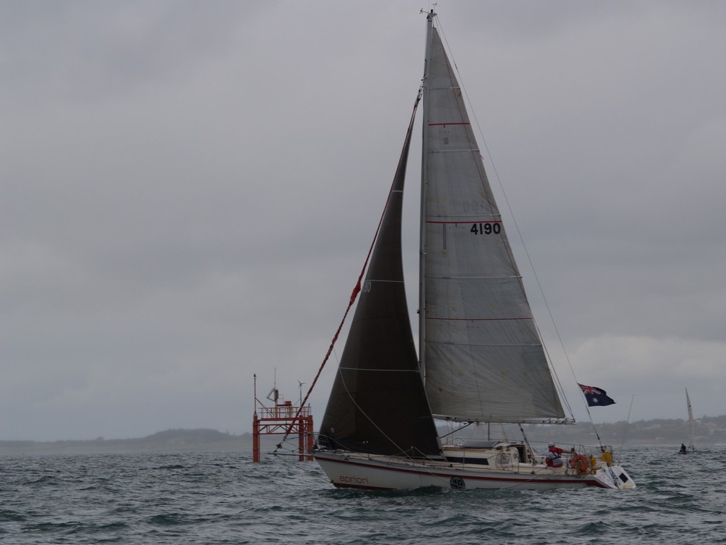 Apriori - 2010 Fitzroy Yachts Solo Tasman Race photo copyright Lindsay Wright taken at  and featuring the  class