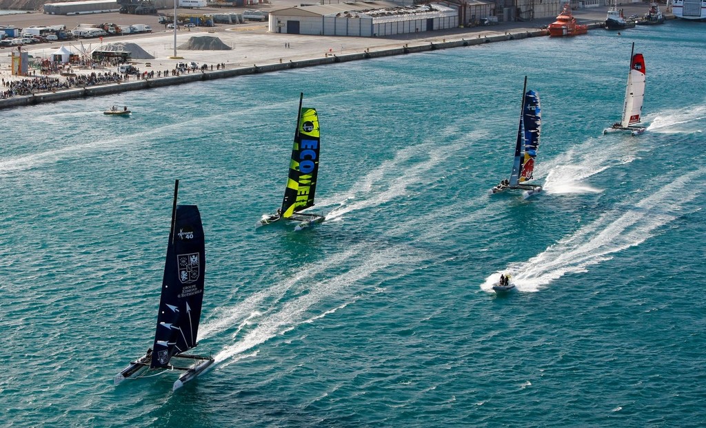Extreme 40 Sailing Series Almeria © Paul Wyeth / OC Events