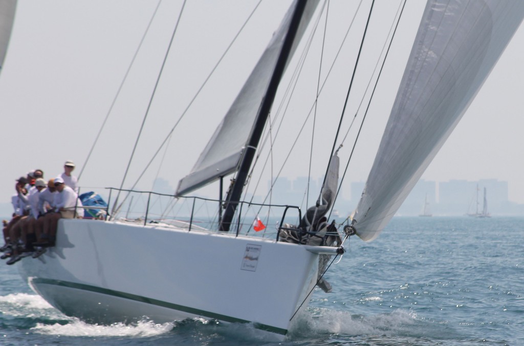 Equation STP65 racing in the 103rd Chicago Yacht Club Race to Mackinac presented by Veuve Clicquot © Event Media
