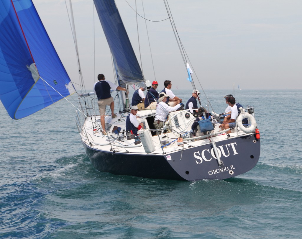 Scout racing in the 103rd Chicago Yacht Club Race to Mackinac presented by Veuve Clicquot © Event Media