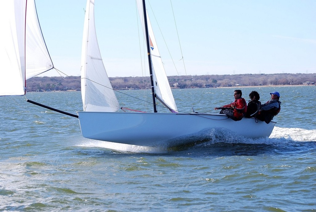 Mauri Pro Sailing Team members (Rod Favela, Giacomo Mauri and Juan Mauri) sail testing the Viper 640 photo copyright Mauri Pro Sailing . http://www.mauriprosailing.com taken at  and featuring the  class