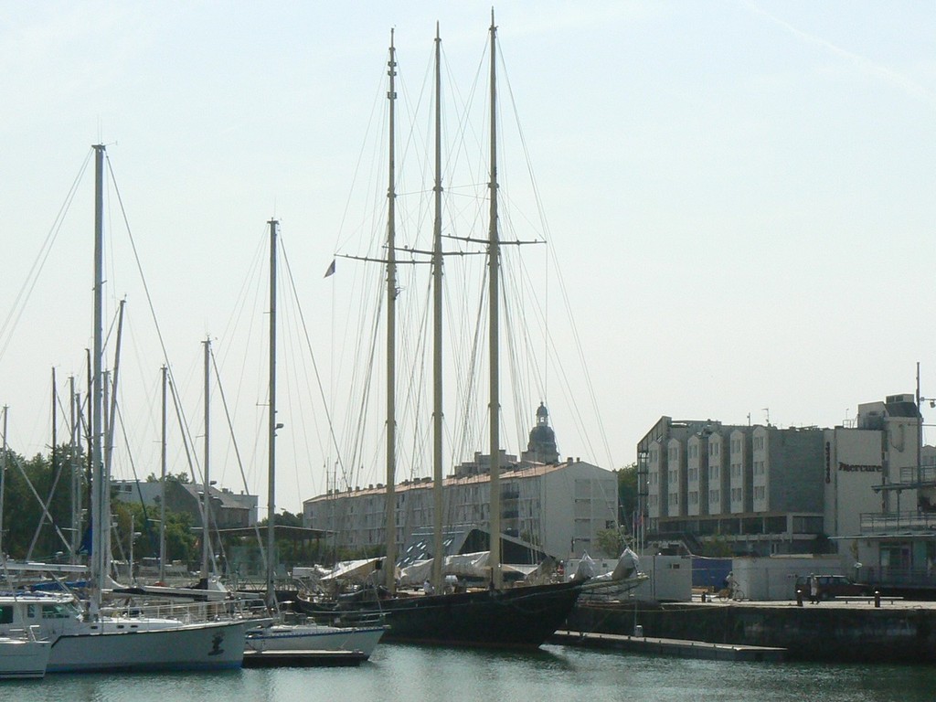 Atlantic being fitted out in la Rochelle, July 2010 © Pierre Alain Varreon