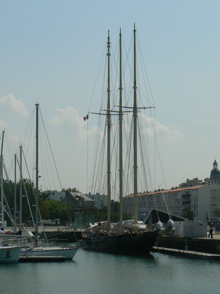 Atlantic being fitted out in la Rochelle, July 2010 photo copyright Pierre Alain Varreon taken at  and featuring the  class