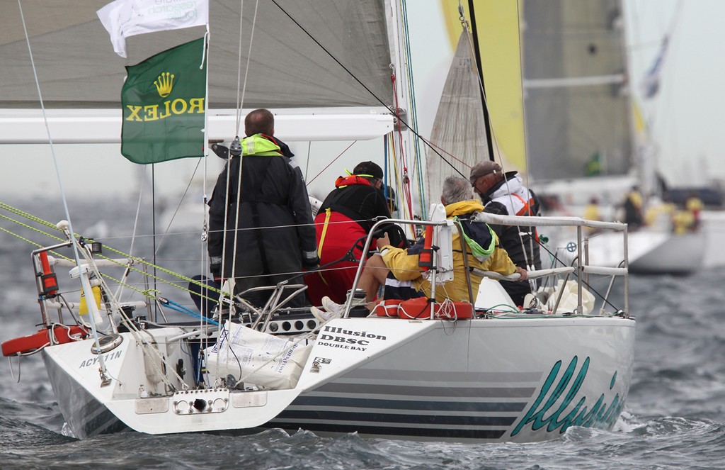 Jonathan Stone’s Illusion, the smallest yacht in the fleet - Rolex Sydney Hobart Yacht Race 2010 © Crosbie Lorimer http://www.crosbielorimer.com