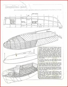 Construction diagram of Vindex 32 before production in fibreglass
 photo copyright SW taken at  and featuring the  class