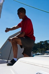 Smart Anchoring - giving clear instructions photo copyright SW taken at  and featuring the  class