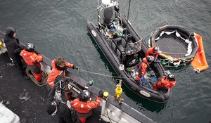 Berserk liferaft recovered - photo from Sea Shepherd photo copyright  SW taken at  and featuring the  class