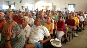 Chris Parkers live seminars are often a sell-out photo copyright  SW taken at  and featuring the  class
