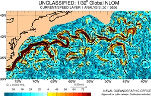 The Gulf Stream meandering currents on May 26, 2011 photo copyright SW taken at  and featuring the  class