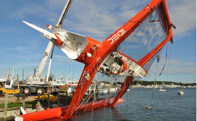 IDEC being righted ©  SW