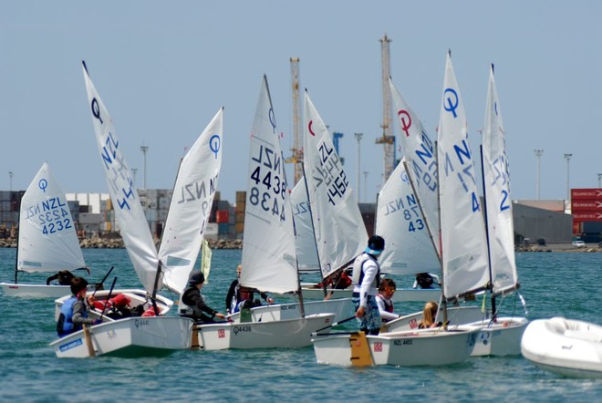 Optimist North Island Open Championships - Napier October 2011 © Tim Whittaker
