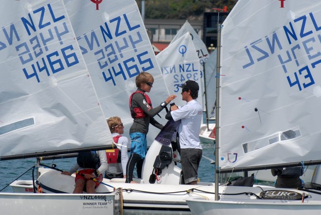 Optimist North Island Open Championships - Napier October 2011 © Tim Whittaker