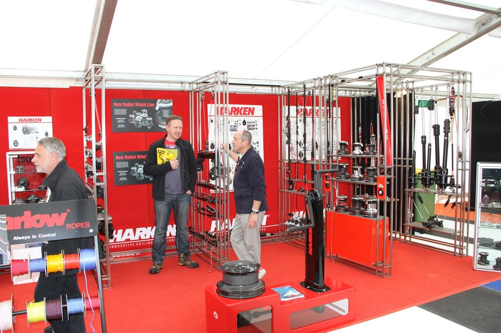 Harken stand - Auckland International Boat Show, 16 September 2011 photo copyright Richard Gladwell www.photosport.co.nz taken at  and featuring the  class