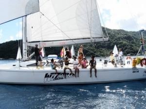 Wizard and crew in happier days photo copyright  SW taken at  and featuring the  class