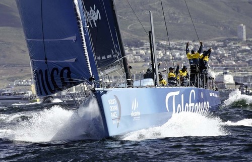 Current Volvo Ocean race leader, Team Telefonica, was built by King Marine ©  Marc Bow / Volvo Ocean Race