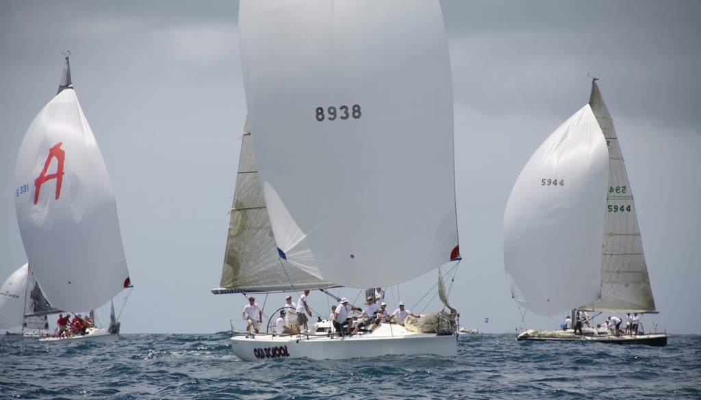 RPAYC’s Mark Griffith’s ’Old School’ boat - Sydney 38OD Australian Championship 2012 © Damian Devine