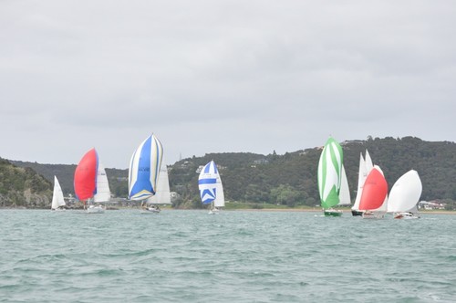 Colourful start - 45th annual Waitangi to Whangaroa yacht race  © Wayne Henderson