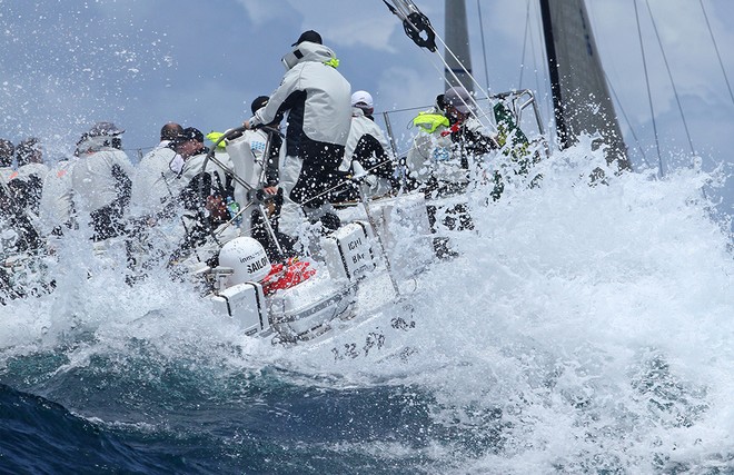 Ichi Ban in spray - Rolex Sydney Hobart Race 2012 © Crosbie Lorimer http://www.crosbielorimer.com