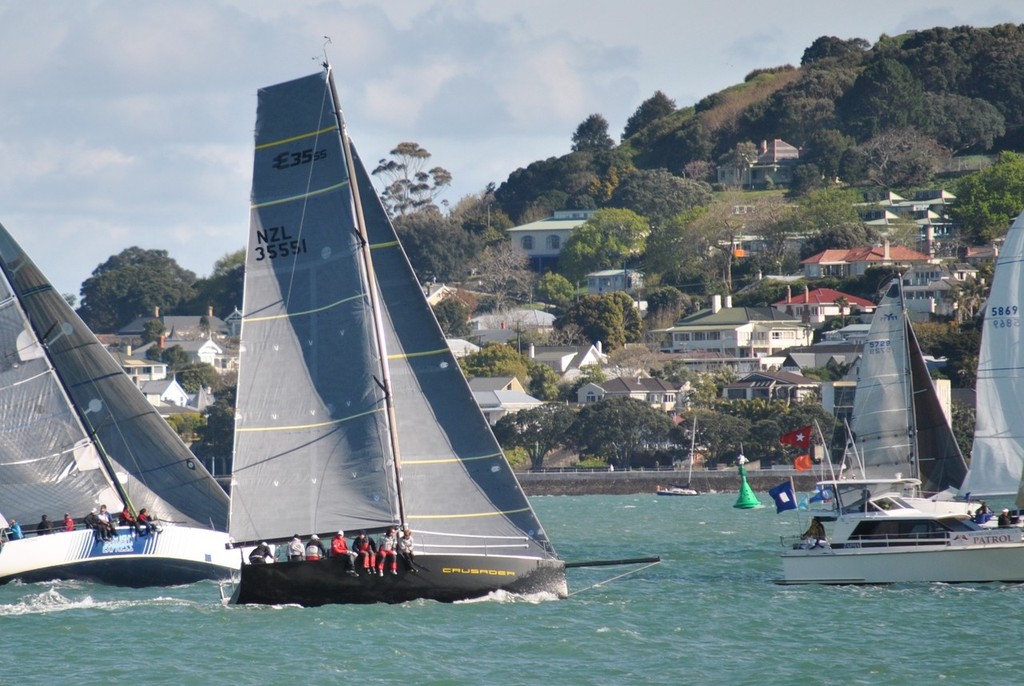 Crusader 1st race - Crusader Elliott 35SuperSport photo copyright Elliott Marine taken at  and featuring the  class