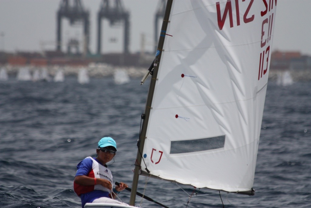 Another win for Singapore -Day 4 2012 Optimist Worlds &copy; John Adair