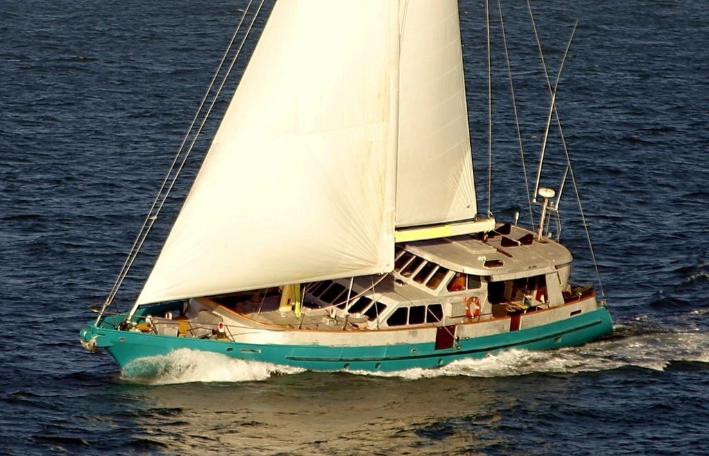 25metre Don Brooke Motorsailer © SW