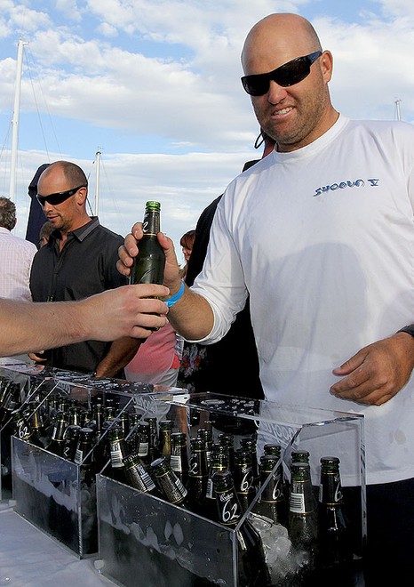 Many thanks to Coopers Brewery for the abundance of their new product. It was enjoyed by all. - TP52 Southern Cross Cup ©  John Curnow