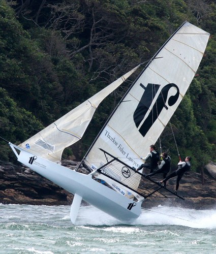 Thurlow Fisher Lawyers  © Frank Quealey /Australian 18 Footers League http://www.18footers.com.au