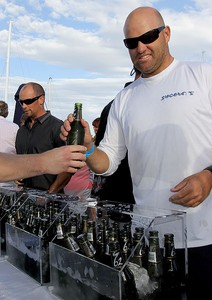 Many thanks to Coopers Brewery for the abundance of their new product. It was enjoyed by all. - TP52 Southern Cross Cup photo copyright  John Curnow taken at  and featuring the  class